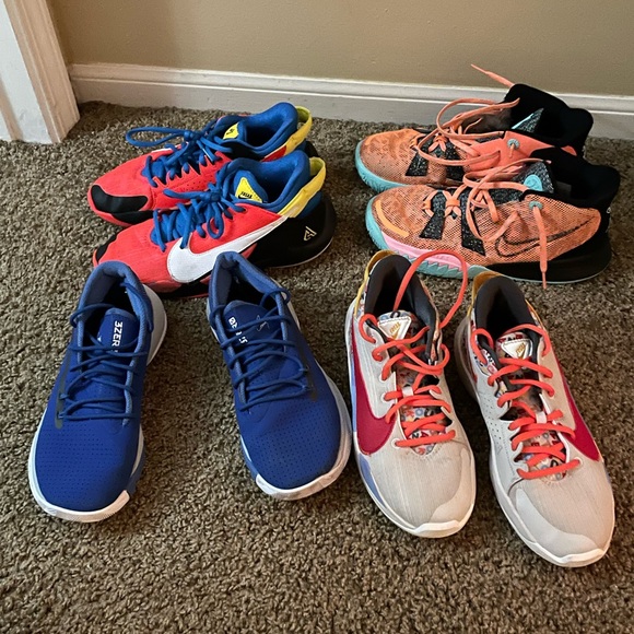 Shoe Bundle size 6.5 2 Nikes 1 UA Curry - Picture 3 of 3